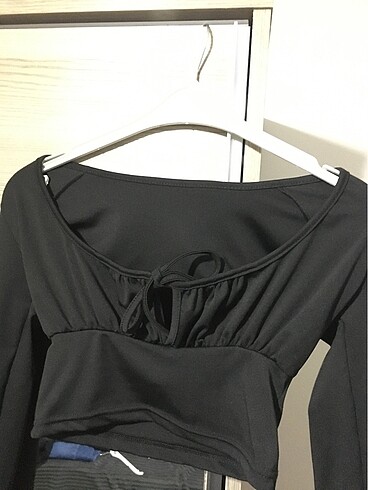 Trendyol & Milla Crop siyah