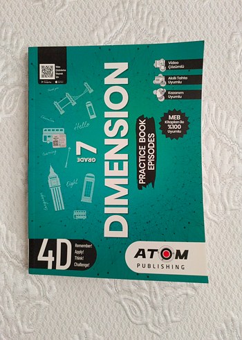 Dimension 7. Sınıf Deneme Kitabı - Atom Publishing
