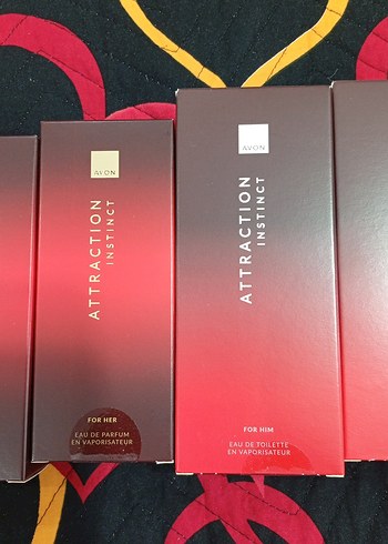 Avon Attraction Instinct Kadın Parfümü ve erkek parfumu