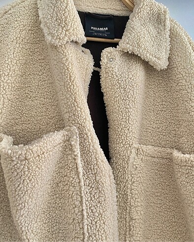 xl Beden Pull&Bear Suni Yünlü İnce Ceket