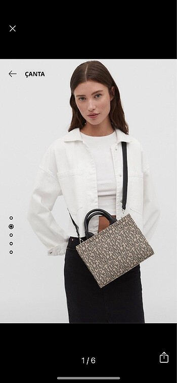 Stradivarius Tote Çanta