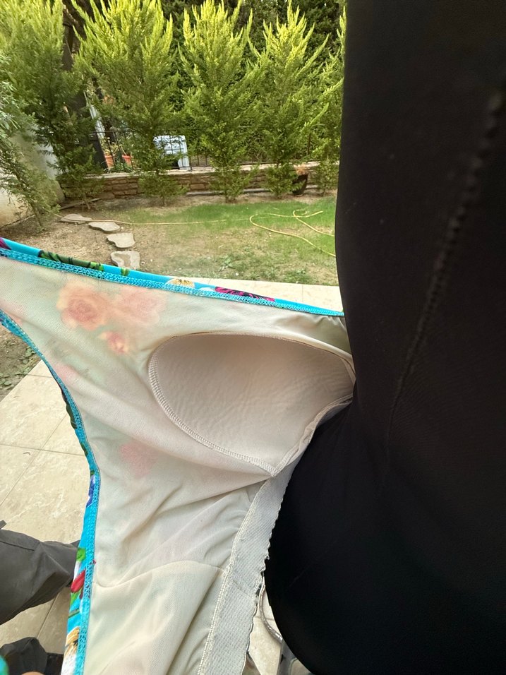 Renkli Bohem Mini Hamile Tunik - Görsel 4