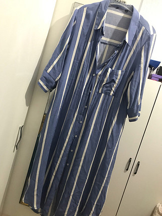 Bershka gömlek elbise