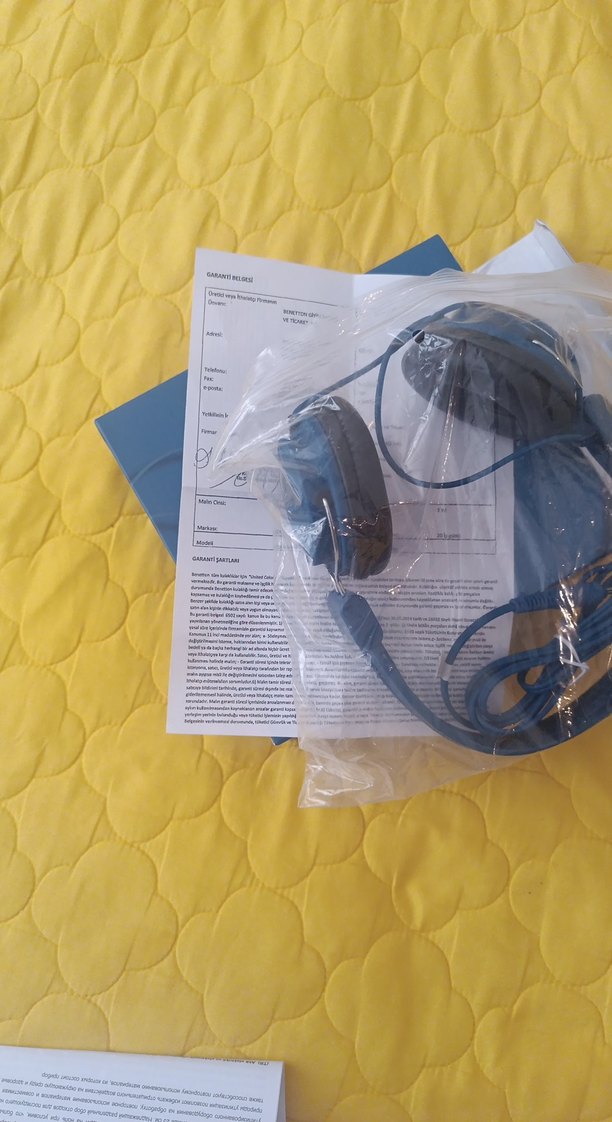 Mavi ve Gri Kulaklık - Görsel 3