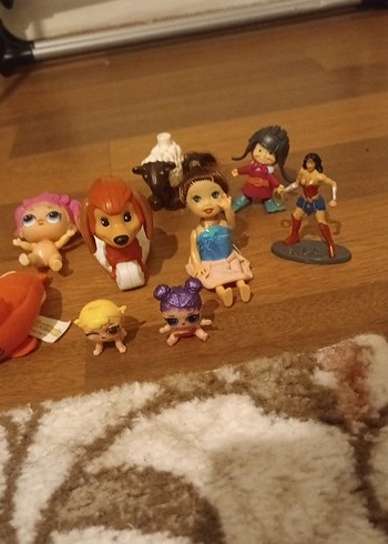 Karışık Renkli Aksiyon Figürleri Seti - Görsel 2