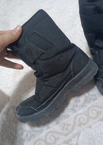 Cırt Cırtlı Siyah Erkek Çocuk Botu - Görsel 2