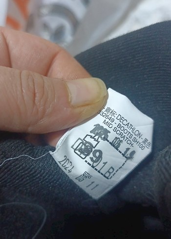 Cırt Cırtlı Siyah Erkek Çocuk Botu - Görsel 4