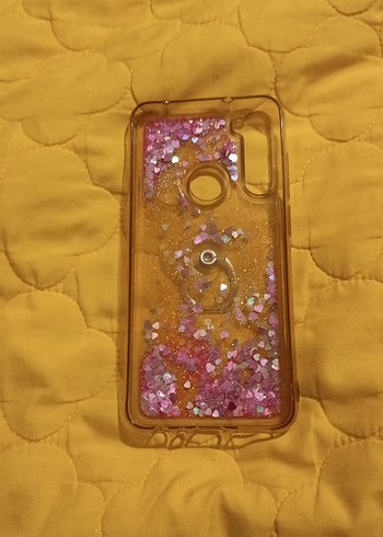 Resmi Not 8 Pembe Simli Telefon Kılıfı Halkalı - Görsel 3