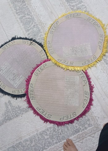 Çocuklar için renkli yuvarlak halı - Görsel 3