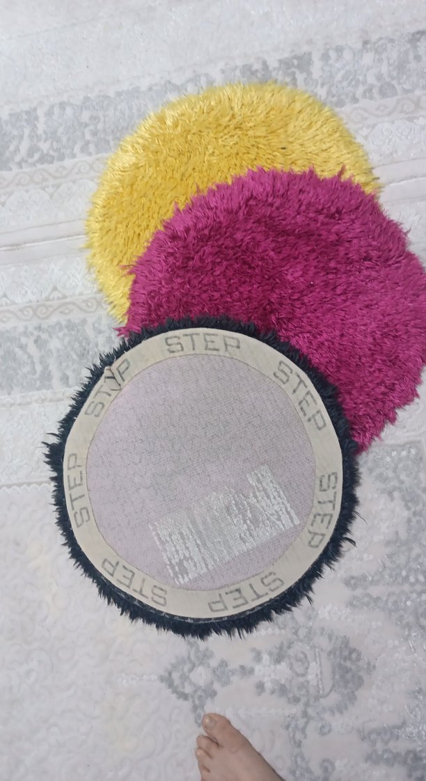 Çocuklar için renkli yuvarlak halı - Görsel 2