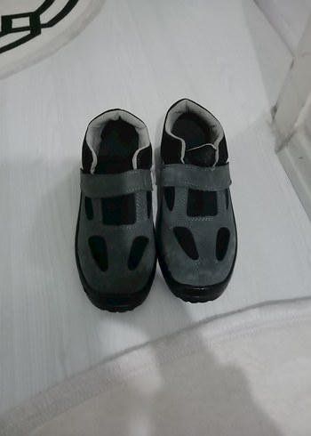 Gri Erkek inşaat iş ayakkabısı - Görsel 3