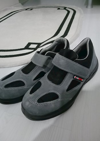 Gri Erkek inşaat iş ayakkabısı - Görsel 2