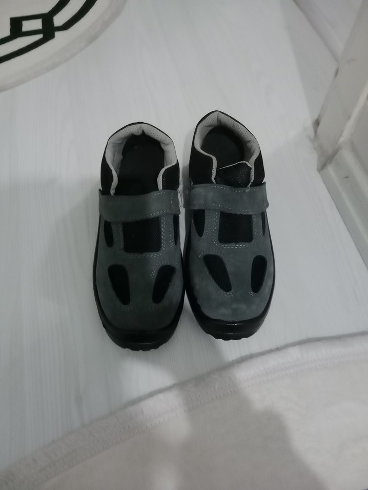 Gri Erkek inşaat iş ayakkabısı - Görsel 3