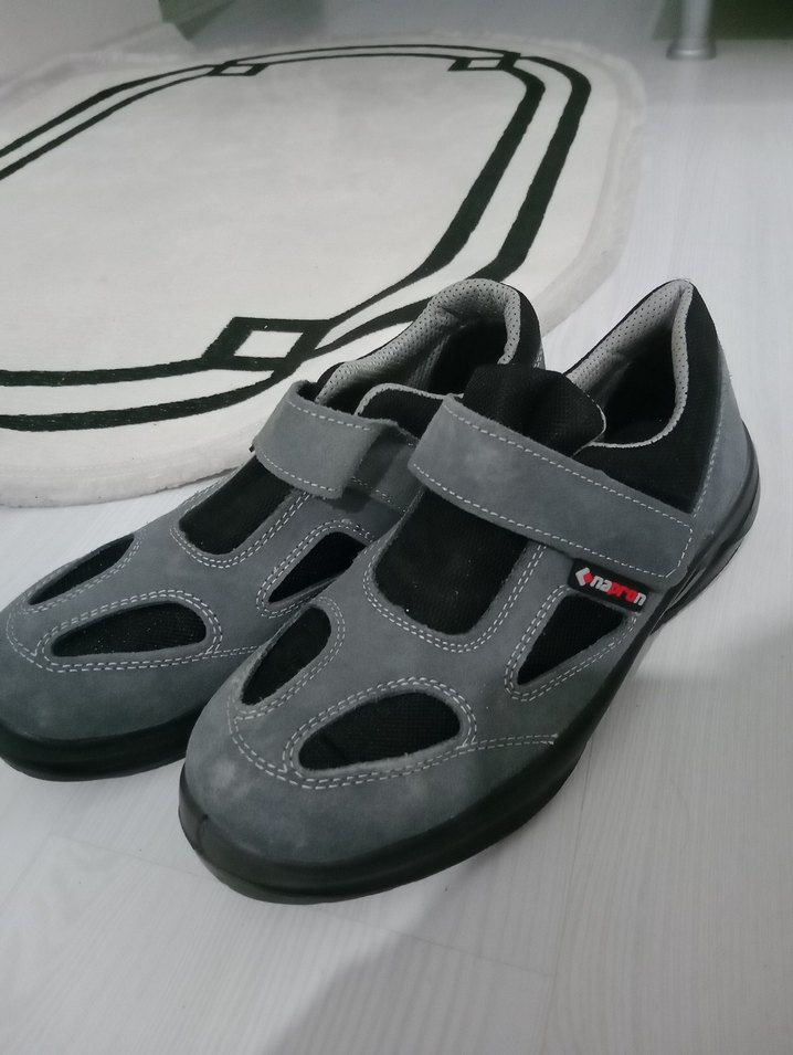 Gri Erkek inşaat iş ayakkabısı - Görsel 2