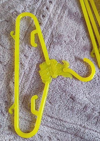 Ikea Renkli Plastik Askılar Seti