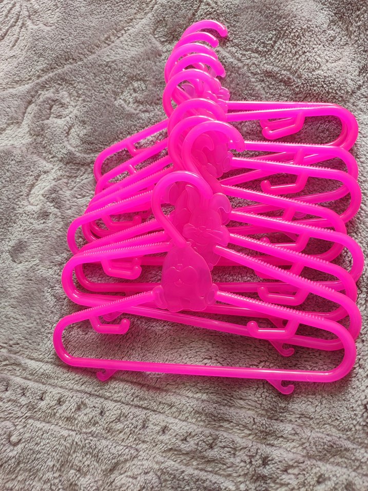 Renkli Plastik Askılar Seti - Görsel 4