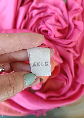 Aker Çift Taraflı Şal/Pareo - Görsel 11