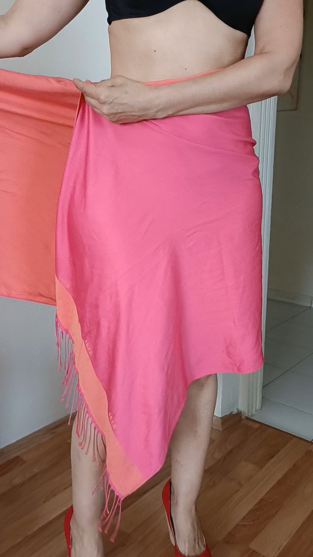 Aker Çift Taraflı Şal/Pareo - Görsel 3