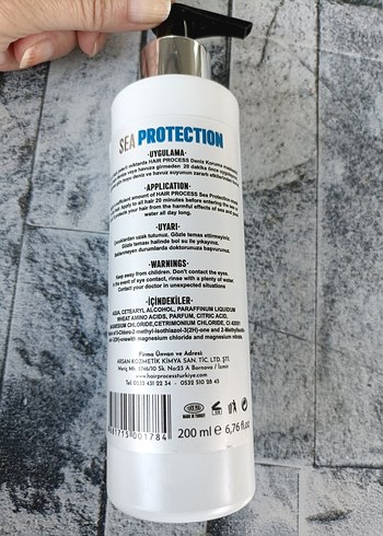 Hair Process Sea Protection 200 ml - Görsel 3