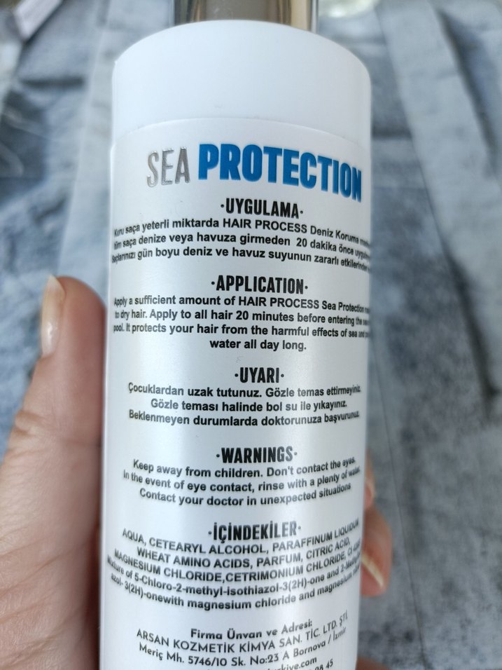 Hair Process Sea Protection 200 ml - Görsel 5