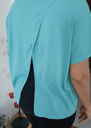  AMERICA TODAY Turkuaz Bluz l Modern Fit - Görsel 7