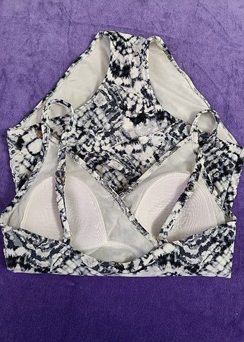 Şık Desenli Mayo  Metal Logo Detaylı - Görsel 13