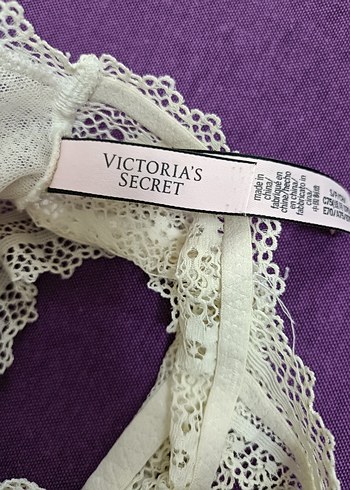 Victorias Secret Özel Tasarım Dantelli Sütyen + Külot Takım - Görsel 7
