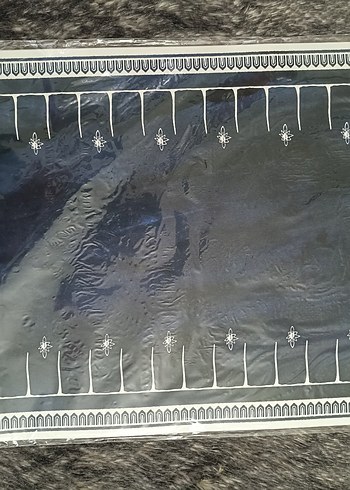  Modern Desenli Amerikan Servis / Servis Altlığı  - Görsel 3