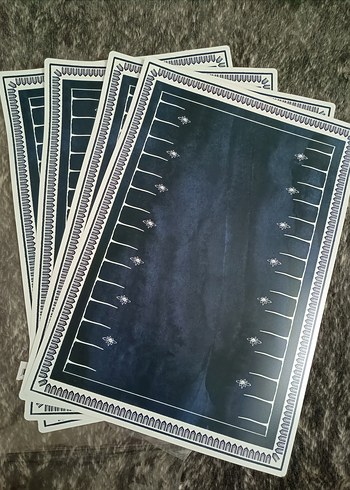  Modern Desenli Amerikan Servis / Servis Altlığı  - Görsel 2