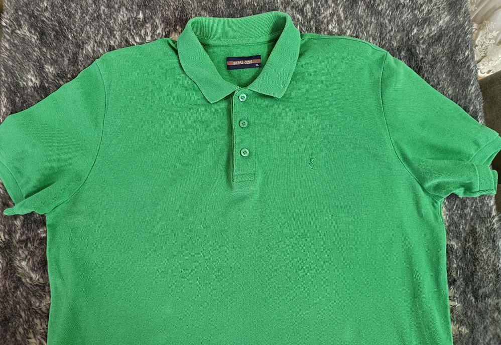 Sabri Özel Erkek Polo T-Shirt  XL  %100 Pamuk (Lacoste Kumaş) - Görsel 4