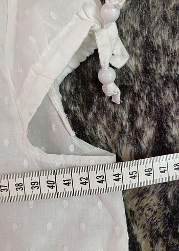  DeFacto Beyaz Pamuklu Kısa Kol Gömlek - Görsel 9