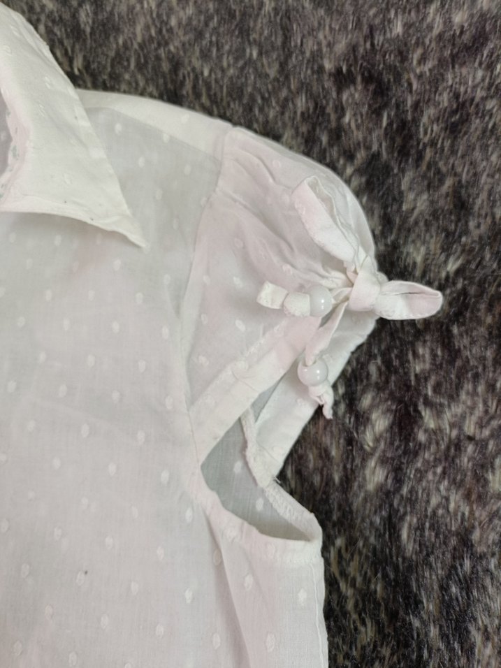  DeFacto Beyaz Pamuklu Kısa Kol Gömlek - Görsel 5