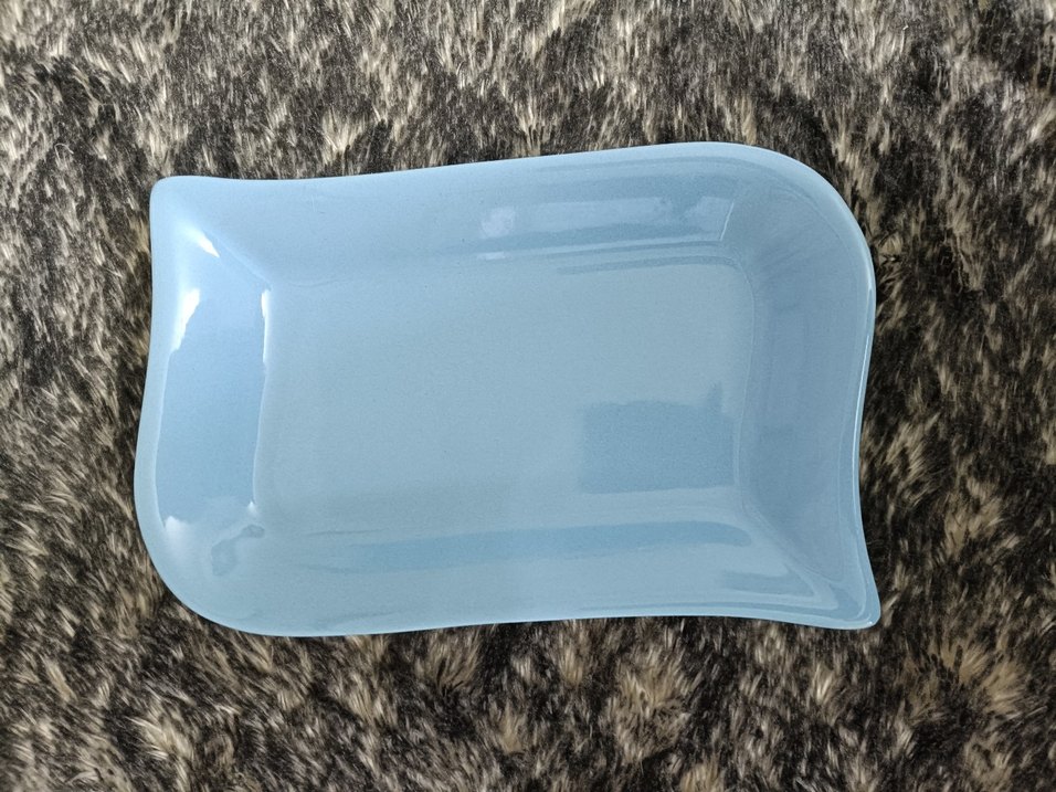 22x14 cm Mavi Servis Tabağı  - Görsel 2