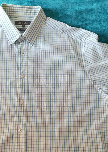 2xl Beden M&S Man XXL Kısa Kollu Gömlek