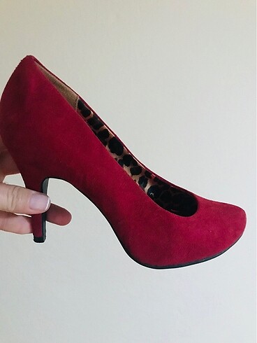 Deichmann Graceland Bordo Süet Stiletto