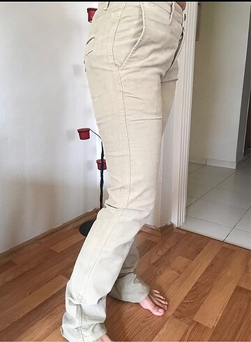 ZaraMan İnce Fitilli Kadife Erkek Pantolon