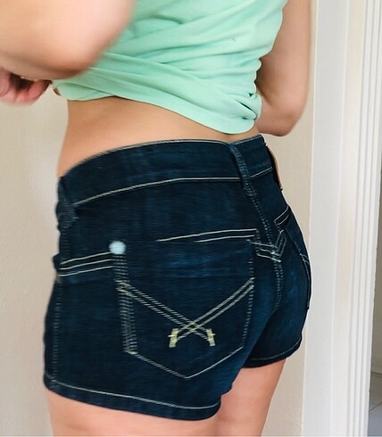 27 Beden lacivert Renk US Polo Assn Midi Boy Kot Şort