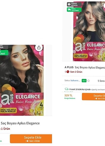 A-Plus Elegance Kalıcı Krem Boya - Görsel 5