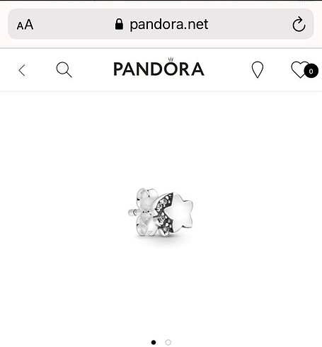 Pandora Kuyruklu Yıldız Çivi Küpe