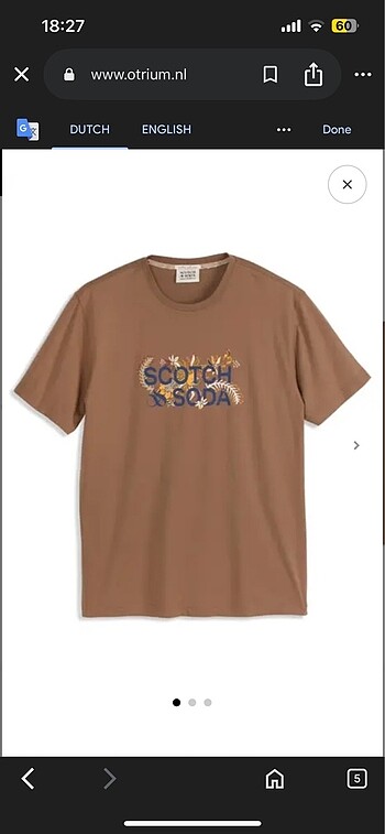 Orijibal Scotch&Soda Tshirt