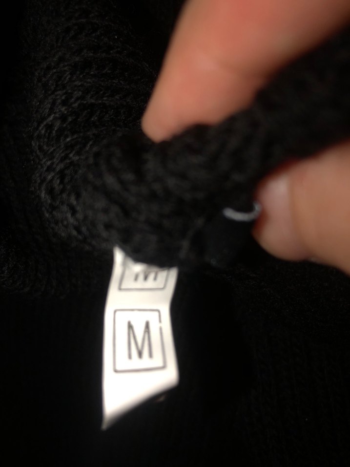 Siyah Kadın triko Pantolon - Görsel 3