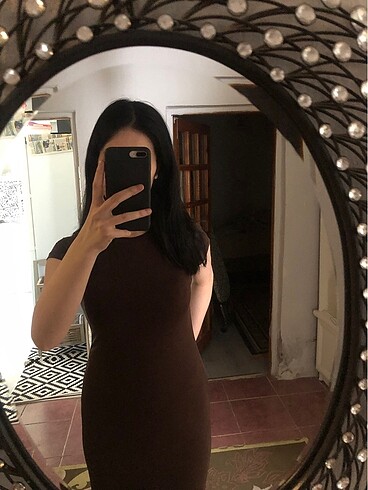 Diğer Günlük elbise kahverengi
