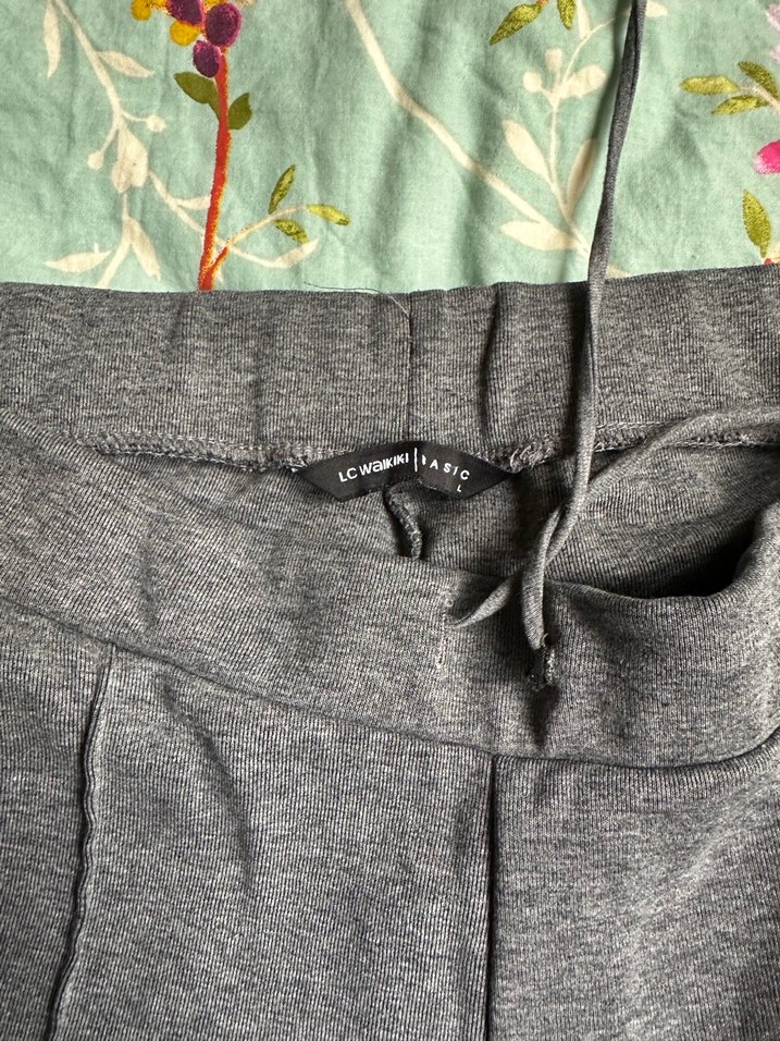 Gri Rahat  Eşofman Altı - Görsel 2