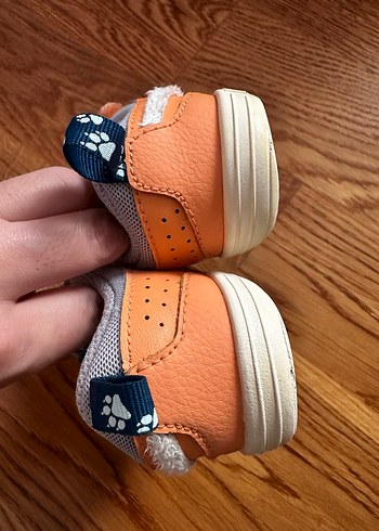 Turuncu Erkek Çocuk Bağcıksız Spor Ayakkabı - Görsel 2