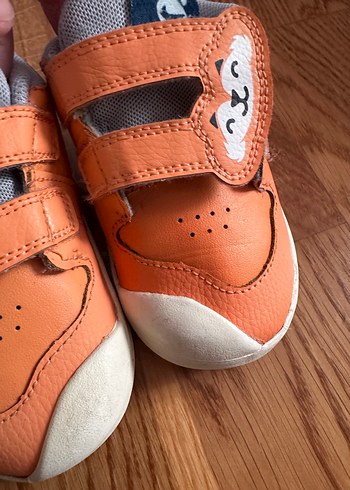 Turuncu Erkek Çocuk Bağcıksız Spor Ayakkabı - Görsel 6