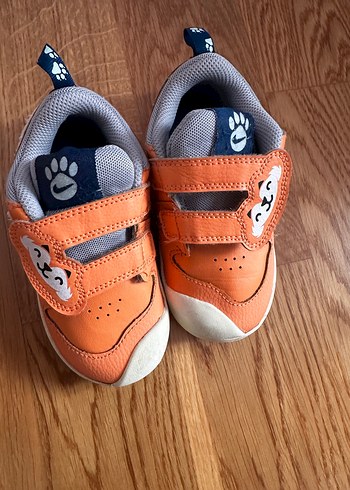 Turuncu Erkek Çocuk Bağcıksız Spor Ayakkabı - Görsel 7