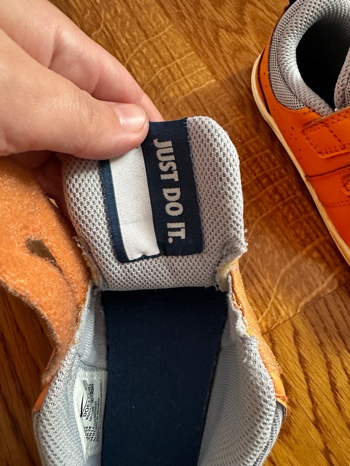 Turuncu Erkek Çocuk Bağcıksız Spor Ayakkabı - Görsel 5