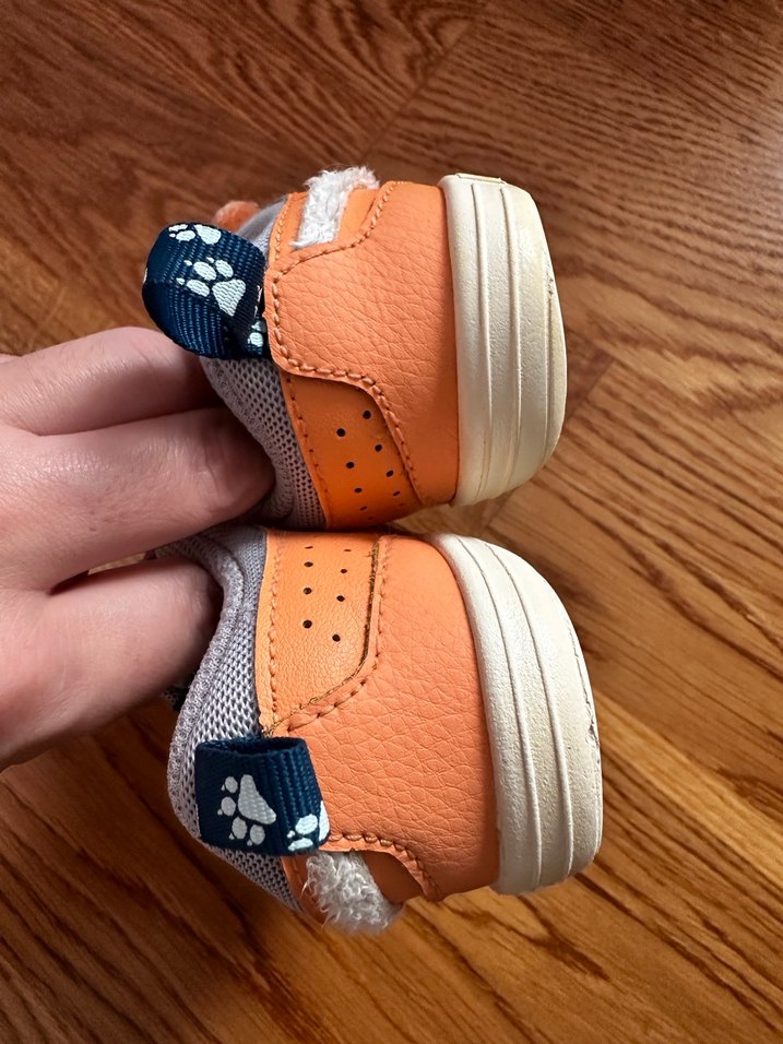 Turuncu Erkek Çocuk Bağcıksız Spor Ayakkabı - Görsel 2