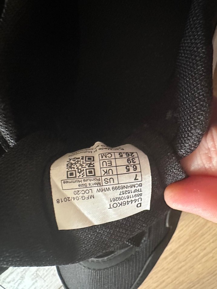 Siyah Gri Spor Ayakkabı - Görsel 3