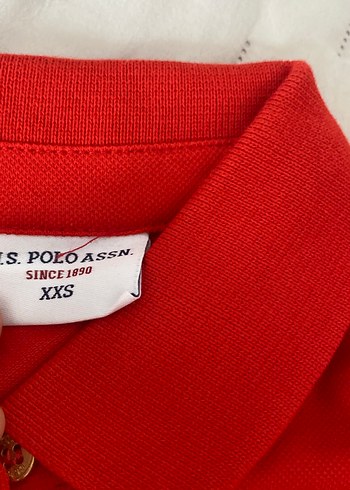 xs Beden Us Polo Yaka Kısa Kollu Tişört